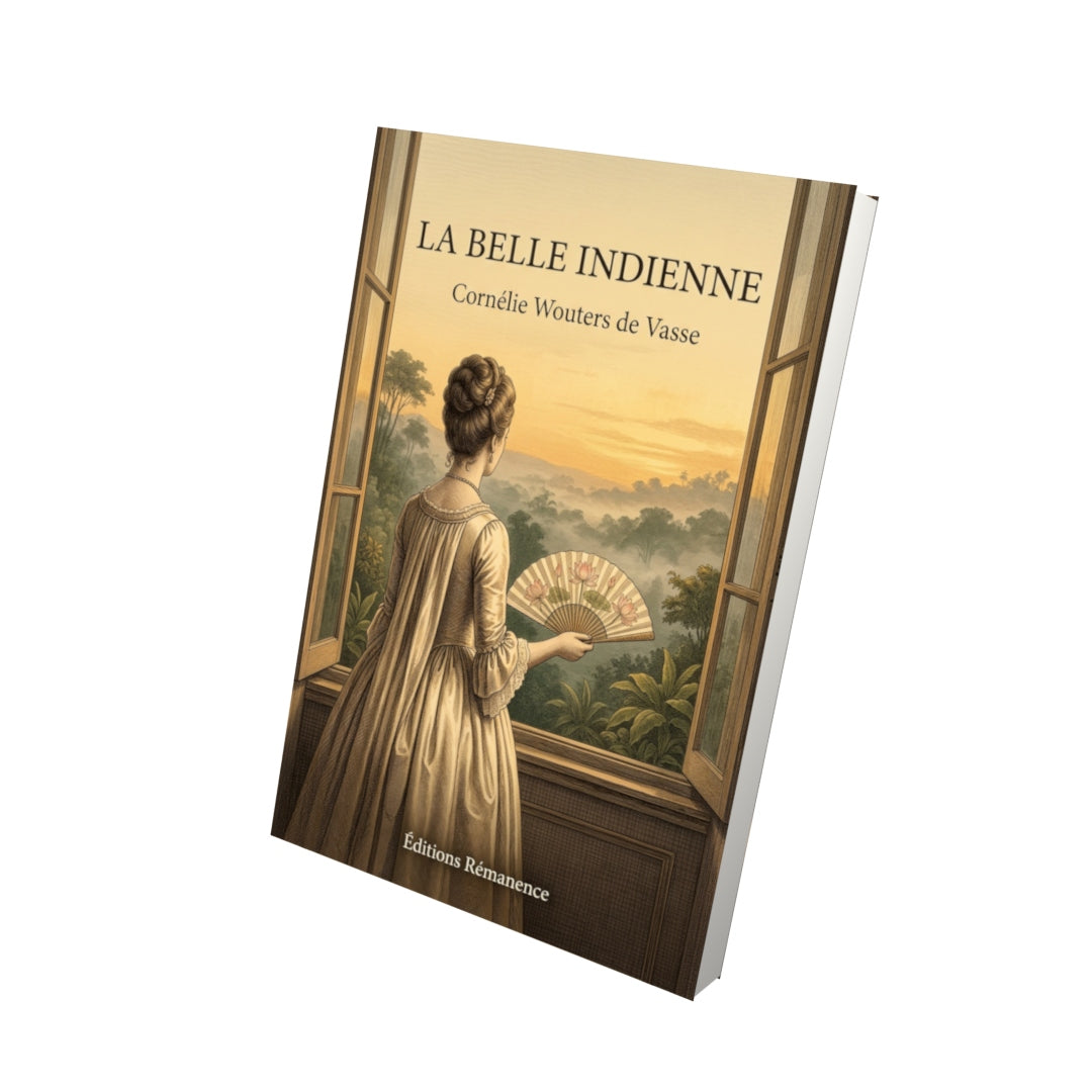 Livre La Belle indienne par Cornélie Wouters de Vasse - Vue 3D - Editions Remanence