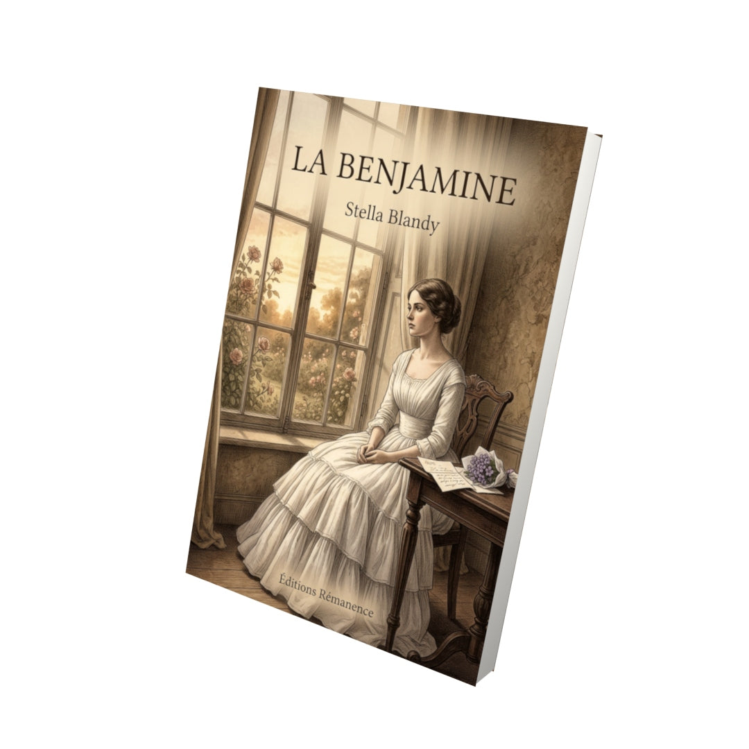 Livre La Benjamine par Stella Blandy - Vue 3D - Editions Remanence