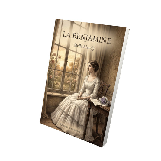 Livre La Benjamine par Stella Blandy - Vue 3D - Editions Remanence