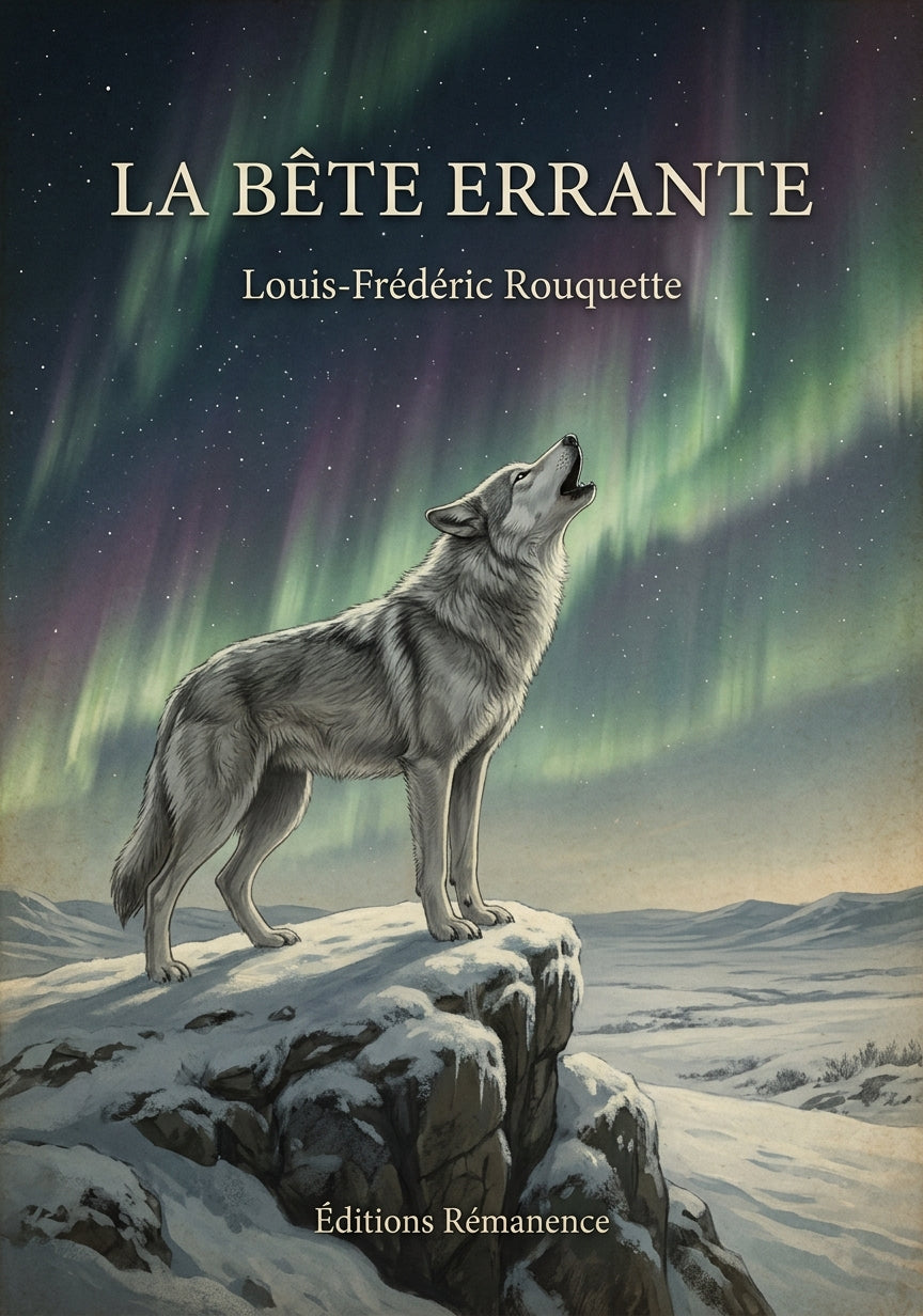 La Bête Errante - Louis-Frédéric Rouquette (Couverture)