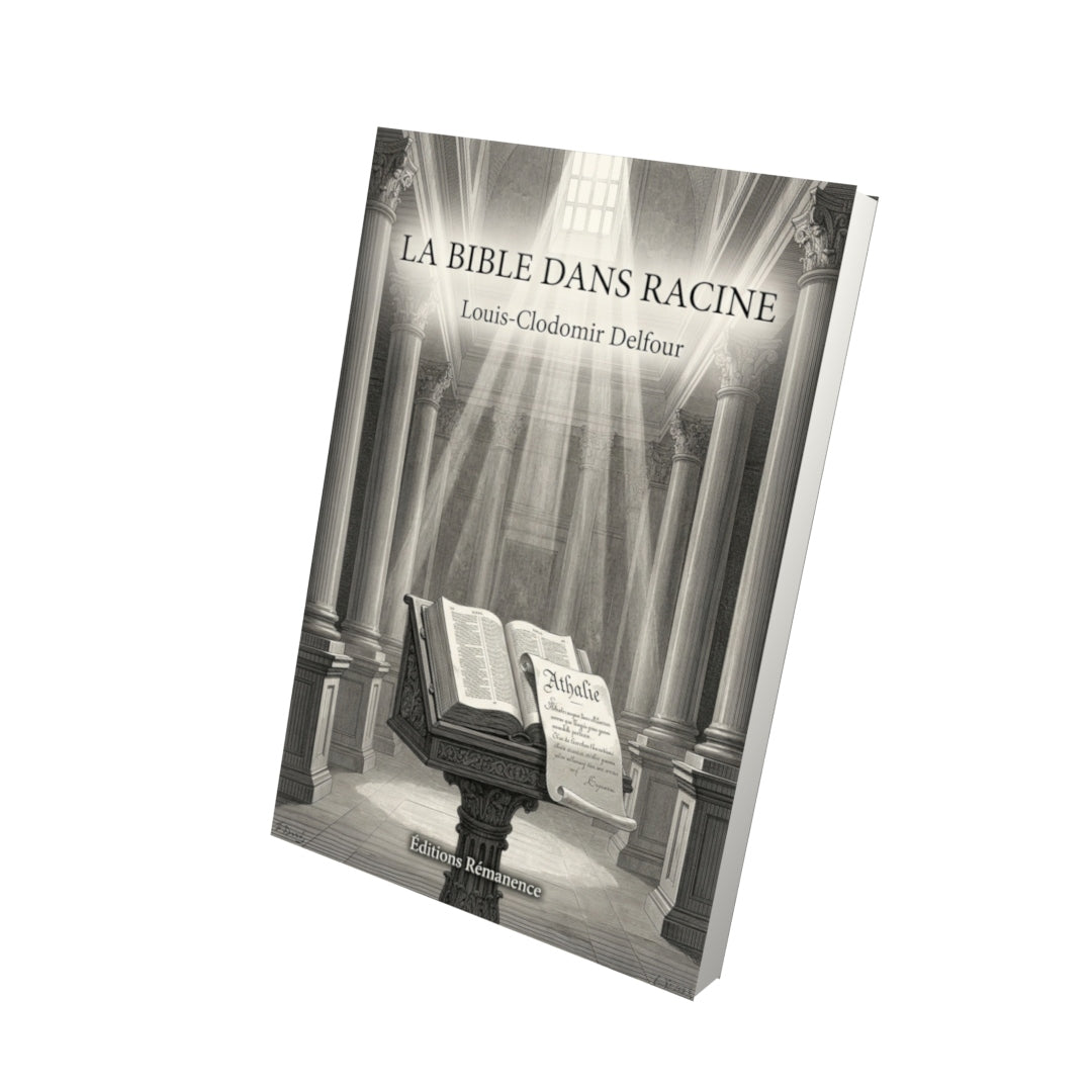 Livre La Bible dans Racine par Louis-Clodomir Delfour - Vue 3D - Editions Remanence