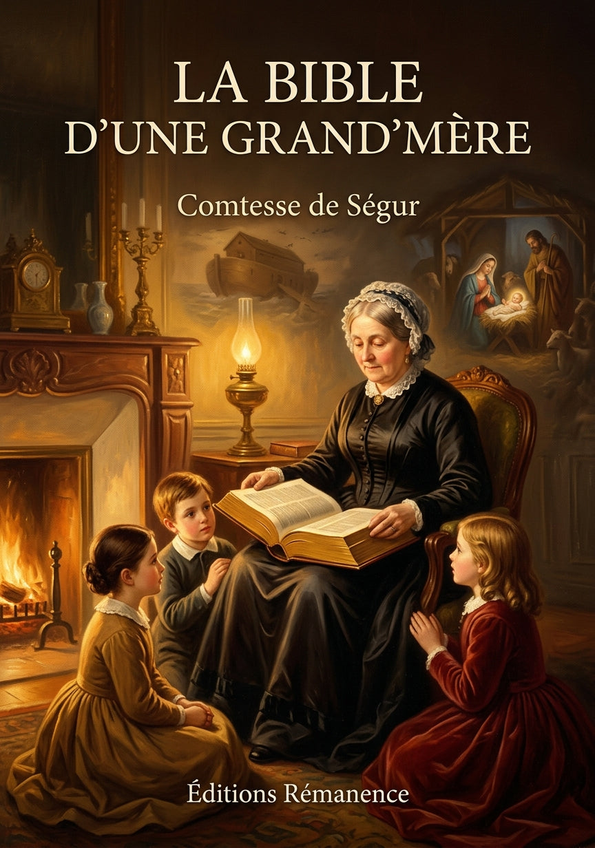 Livre La Bible d’une grand’mère par Comtesse de Ségur - Couverture - Editions Remanence