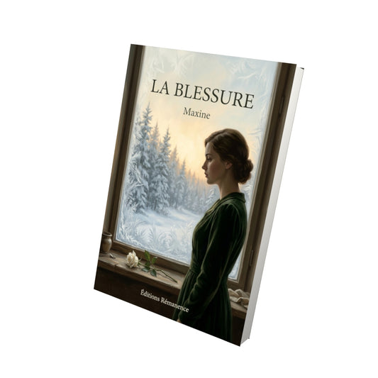 Livre La blessure par Maxine - Vue 3D - Editions Remanence
