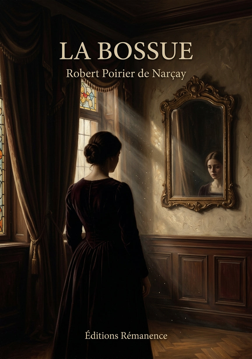 Livre La Bossue par Robert Poirier de Narçay - Couverture - Editions Remanence