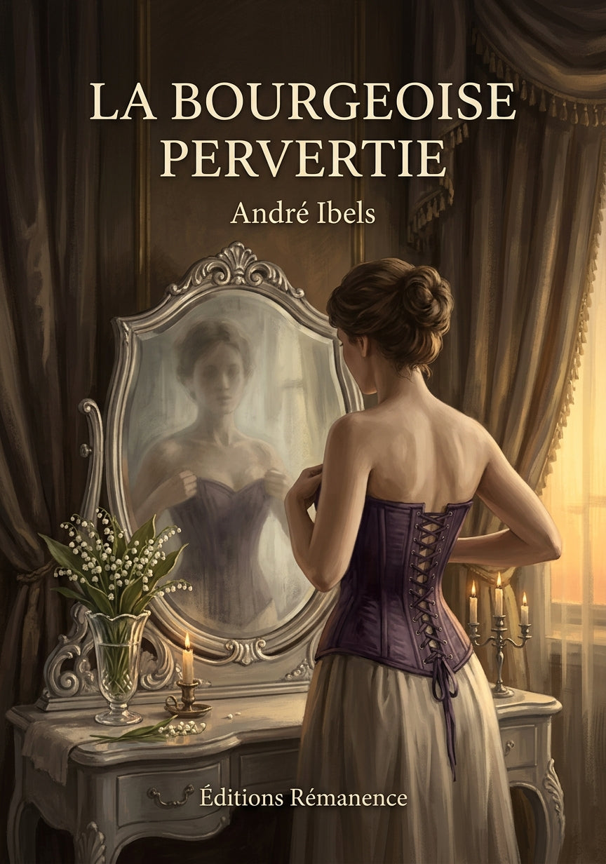 Livre La Bourgeoise pervertie par André Ibels - Couverture - Editions Remanence