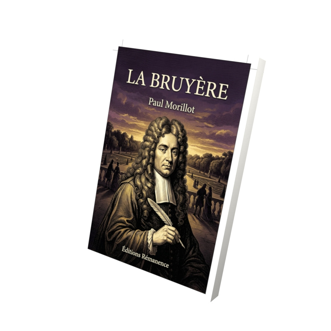 Livre La Bruyère par Paul Morillot - Vue 3D - Editions Remanence