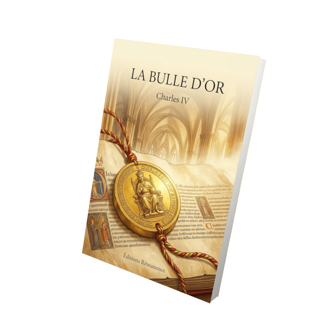 Livre La Bulle d’Or par Charles IV - Vue 3D - Editions Remanence