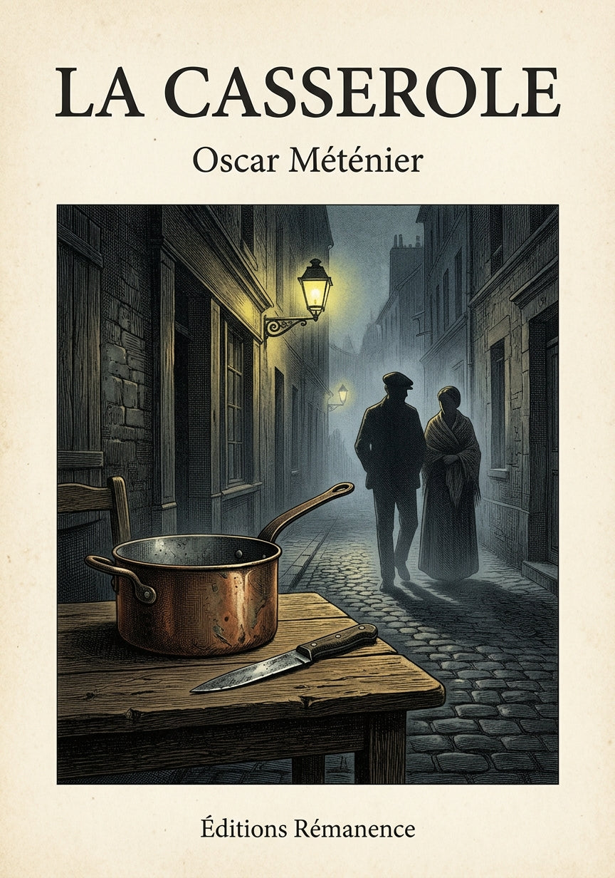 La casserole - Oscar Méténier (Couverture)