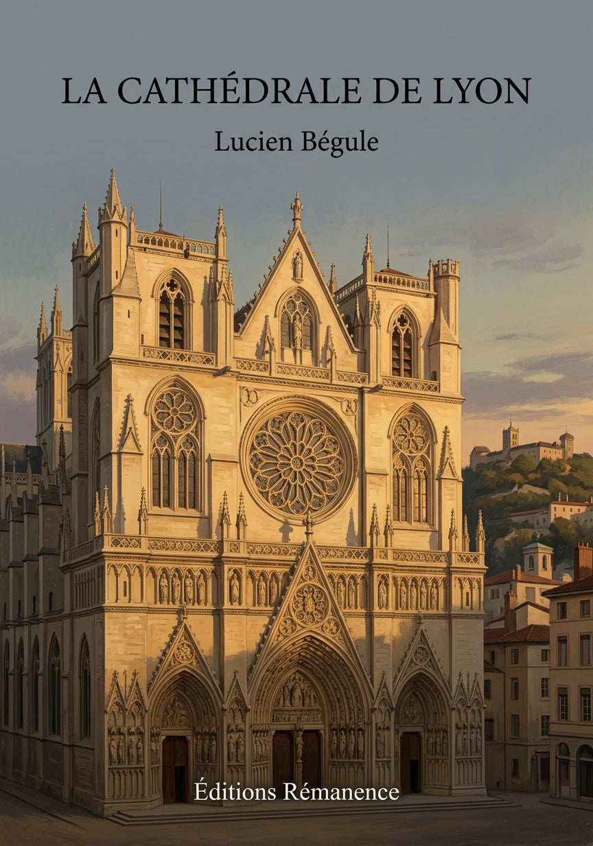 Livre La Cathédrale de Lyon par Lucien Bégule - Couverture - Editions Remanence