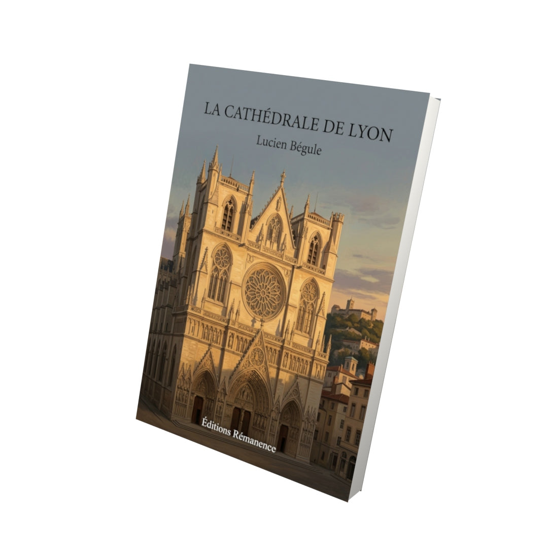 Livre La Cathédrale de Lyon par Lucien Bégule - Vue 3D - Editions Remanence