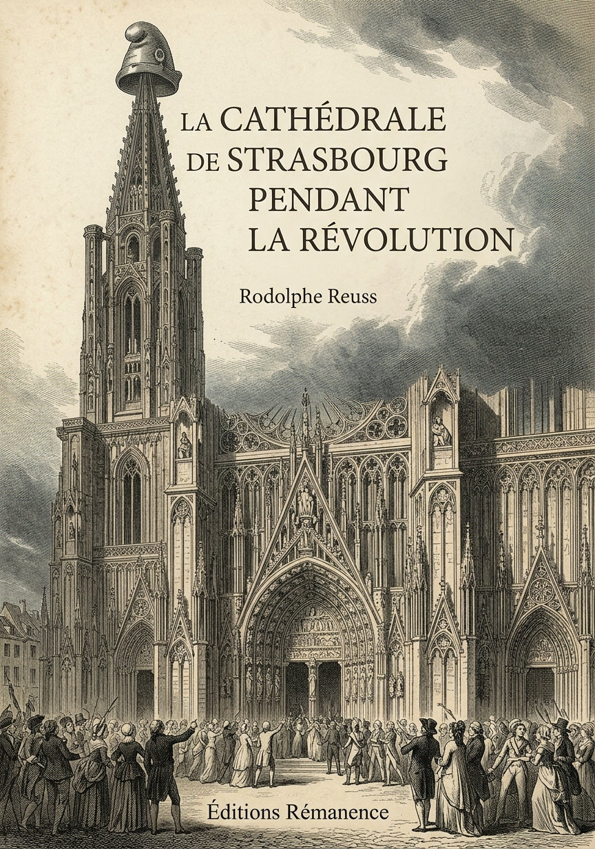La cathédrale de Strasbourg pendant la Révolution - Rodolphe Reuss (Couverture)