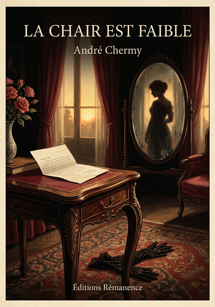 Livre La Chair est faible par André Chermy - Couverture - Editions Remanence