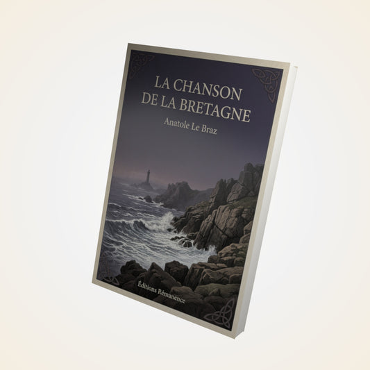 Livre La chanson de la Bretagne - Anatole Le Braz - Couverture 3D