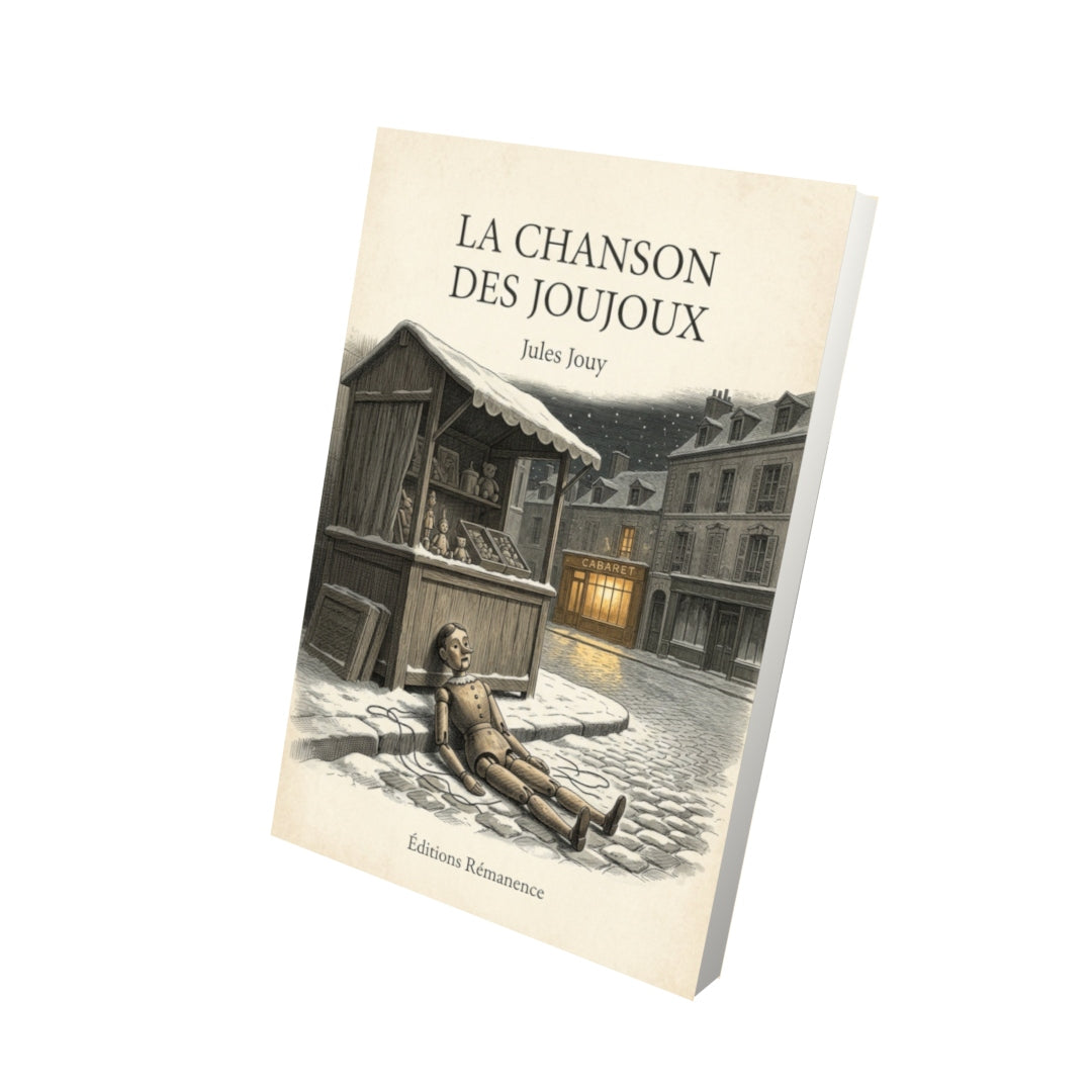 Livre La chanson des joujoux - Jules Jouy - Vue 3D - Editions Remanence