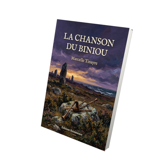 Livre La Chanson du biniou par Marcelle Tinayre - Vue 3D - Editions Remanence