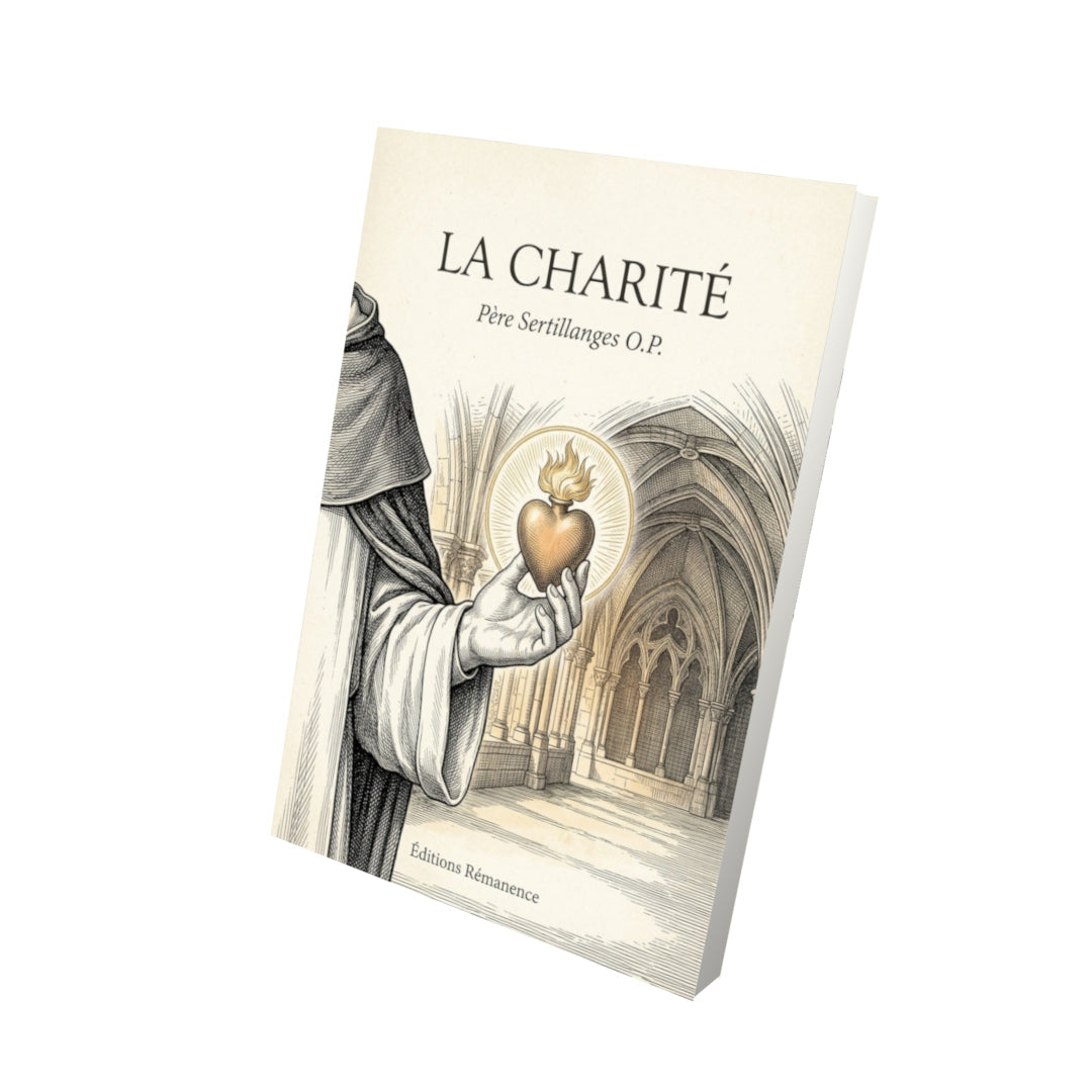 Livre La Charité - Père Sertillanges O.P. - Vue 3D - Editions Remanence