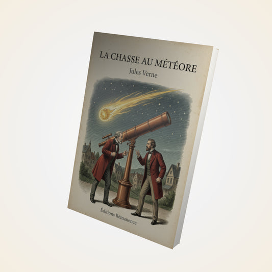 Livre La chasse au météore - Jules Verne - Couverture 3D
