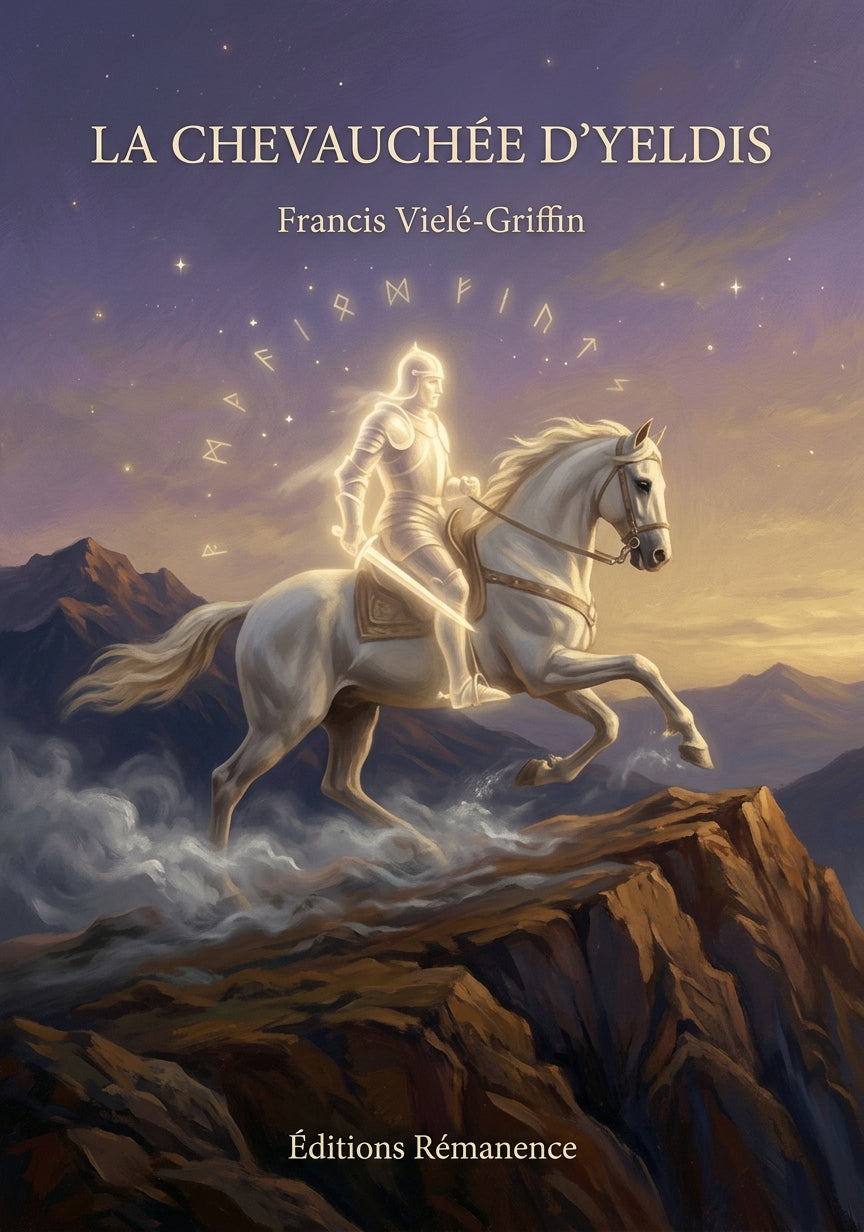Livre La Chevauchée d’Yeldis par Francis Vielé-Griffin - Couverture - Editions Remanence