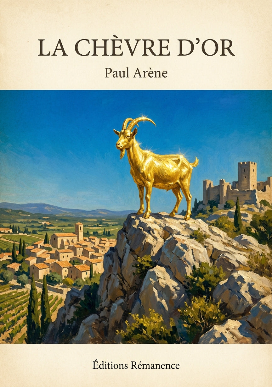 La Chèvre d'Or - Paul Arène (Couverture)