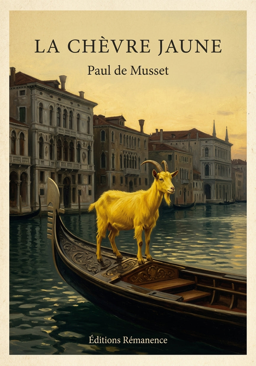 La Chèvre Jaune - Paul de Musset (Couverture)