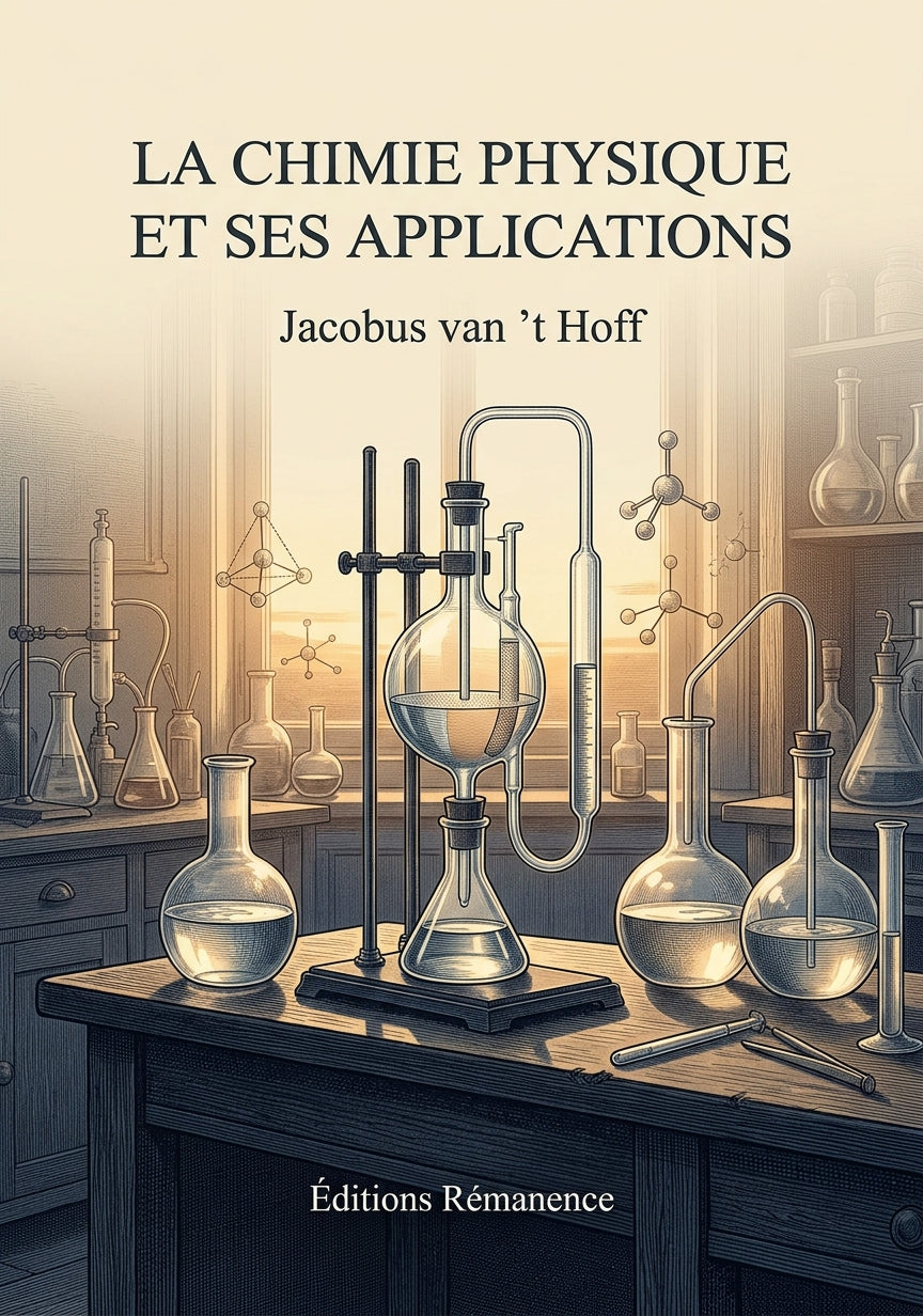 Livre La Chimie physique etsesapplications par Jacobus van ’t Hoff - Couverture - Editions Remanence