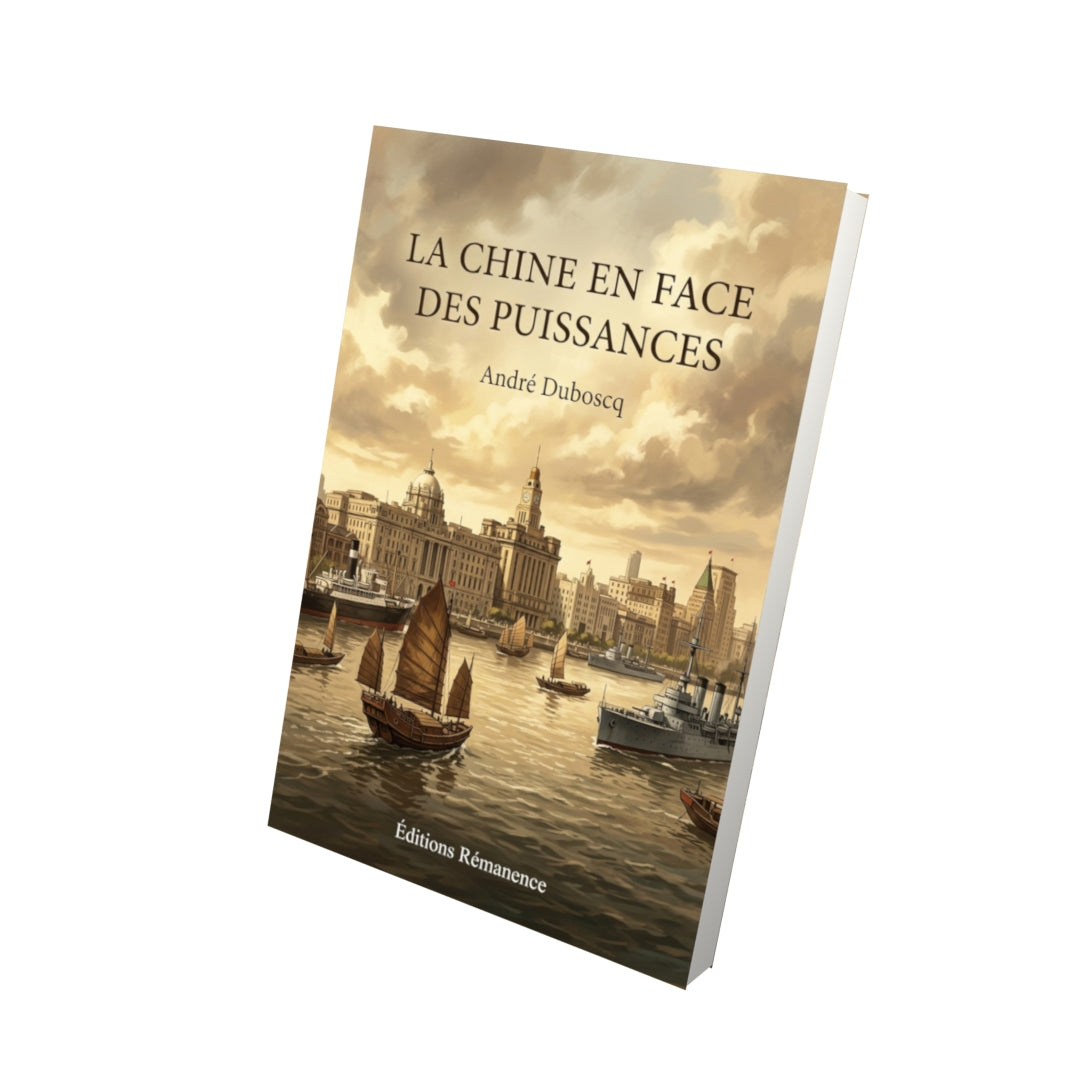 Livre La Chine en face des Puissances par André Duboscq - Vue 3D - Editions Remanence