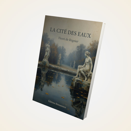 Livre La cité des eaux - Henri de Régnier - Couverture 3D