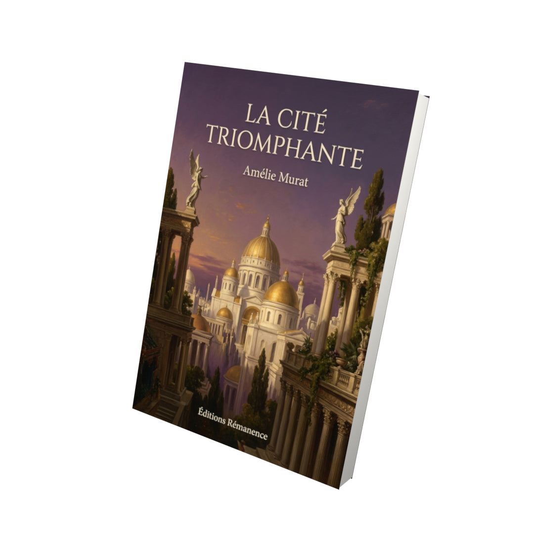 Livre La Cité triomphante par Amélie Murat - Vue 3D - Editions Remanence