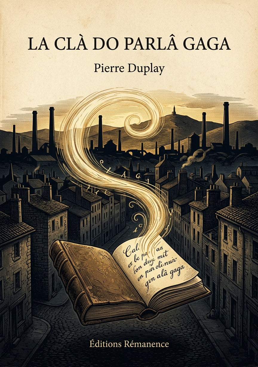 Livre La Clà do Parlâ Gaga par Pierre Duplay - Couverture - Editions Remanence