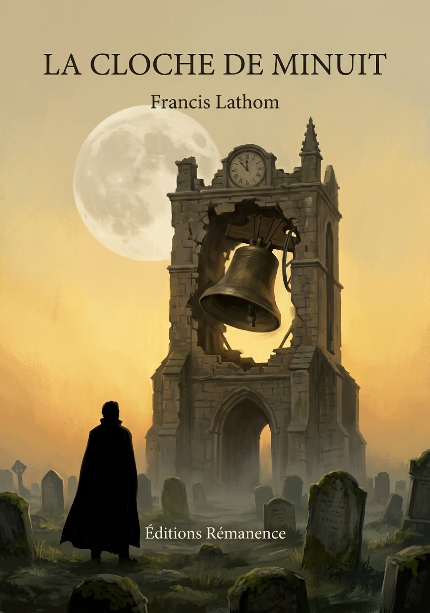 Livre La Cloche de minuit par Francis Lathom - Couverture - Editions Remanence