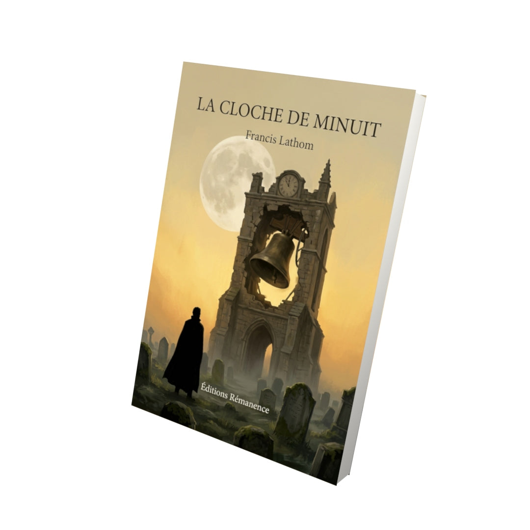 Livre La Cloche de minuit par Francis Lathom - Vue 3D - Editions Remanence