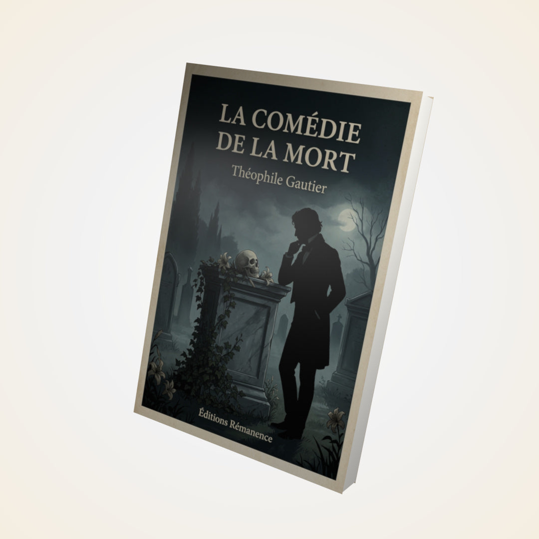 Livre La Comédie de la mort - Théophile Gautier - Couverture 3D
