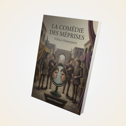 Livre La Comédie des Méprises - William Shakespeare - Couverture 3D