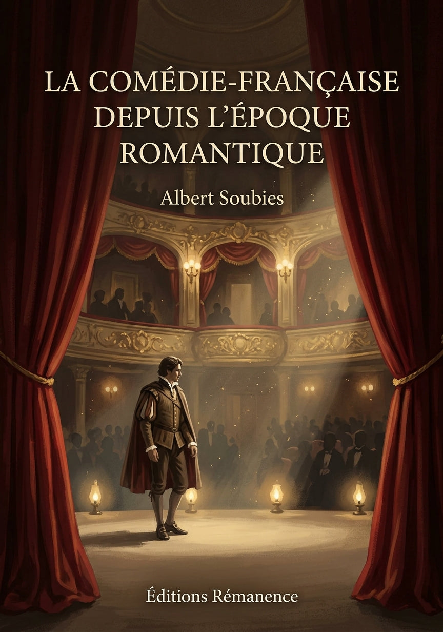 Livre La Comédie-Française depuis l’époque romantique par Albert Soubies - Couverture - Editions Remanence