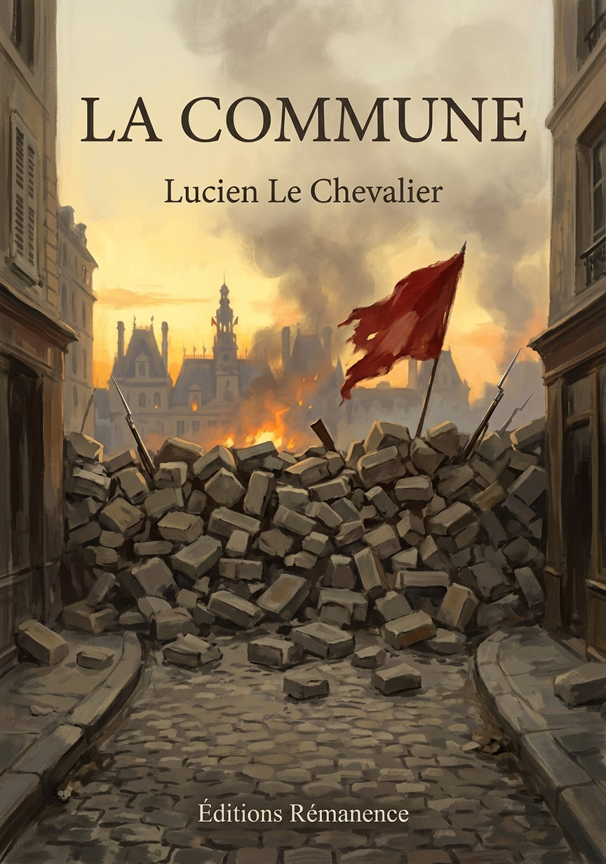 Livre La Commune par Lucien Le Chevalier - Couverture - Editions Remanence