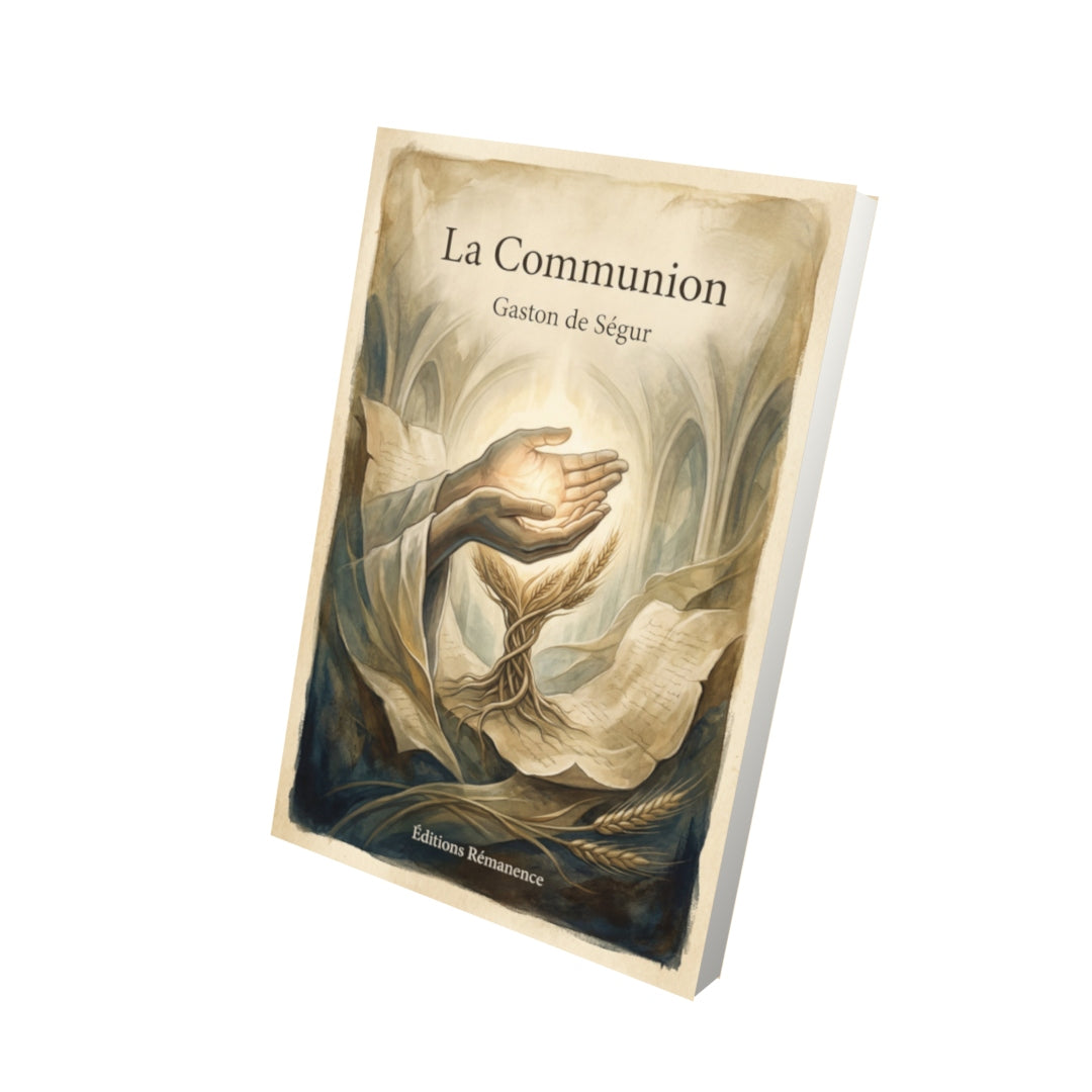 Livre La Communion – Gaston de Ségur - Vue 3D - Editions Remanence