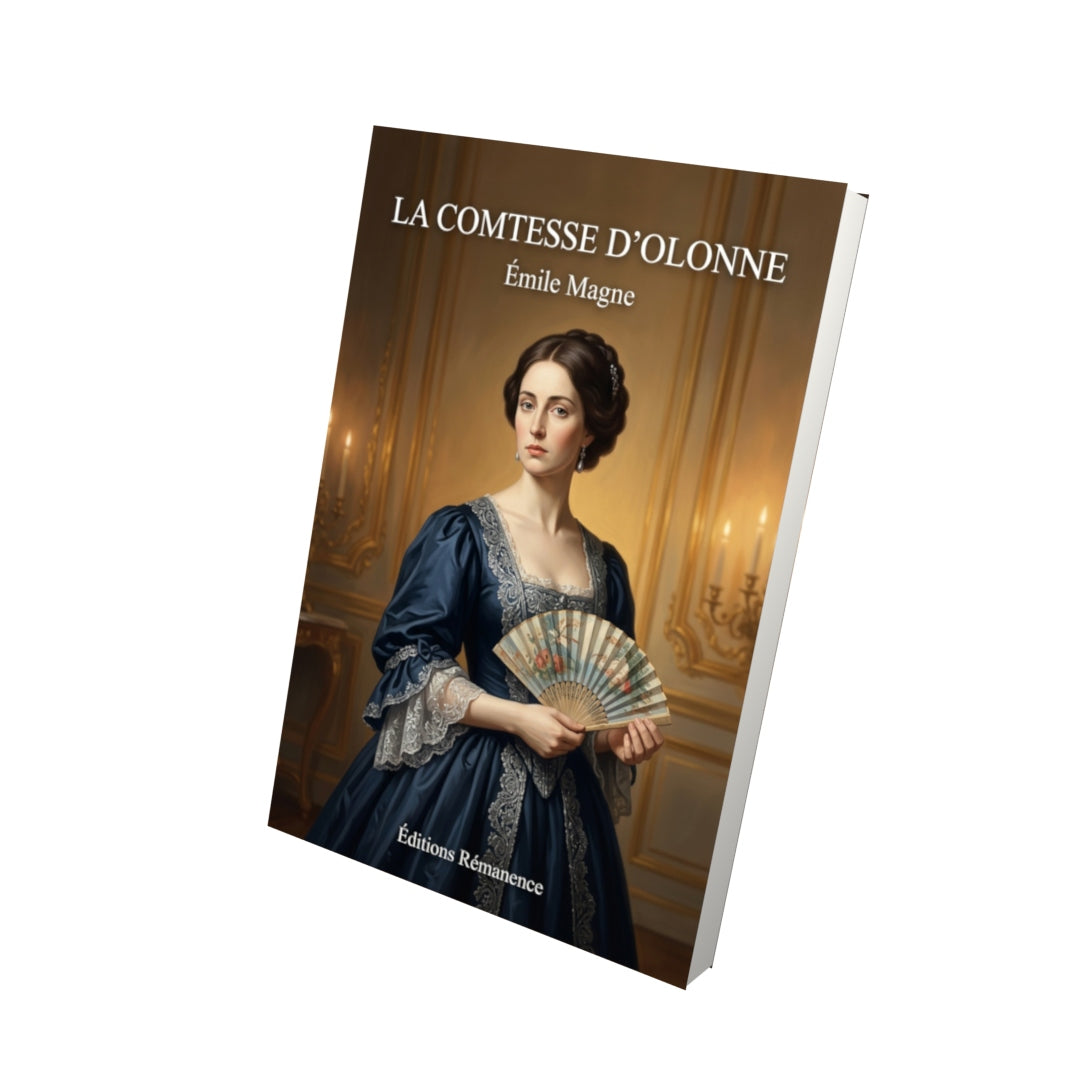 Livre La Comtesse d’Olonne par Émile Magne - Vue 3D - Editions Remanence