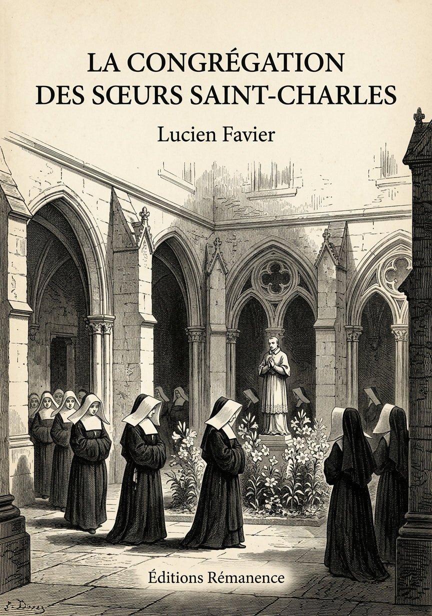 Livre La Congrégation des sœurs Saint-Charles par Lucien Favier - Couverture - Editions Remanence