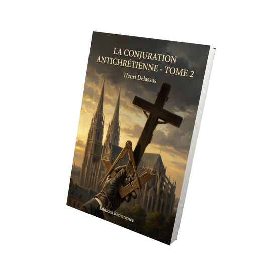 Livre La Conjuration antichrétienne - Tome 2 par Henri Delassus - Vue 3D - Editions Remanence