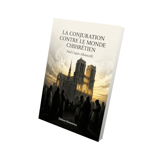 Livre La conjuration contre le monde chrétien - Paul Copin-Albancelli - Vue 3D - Editions Remanence