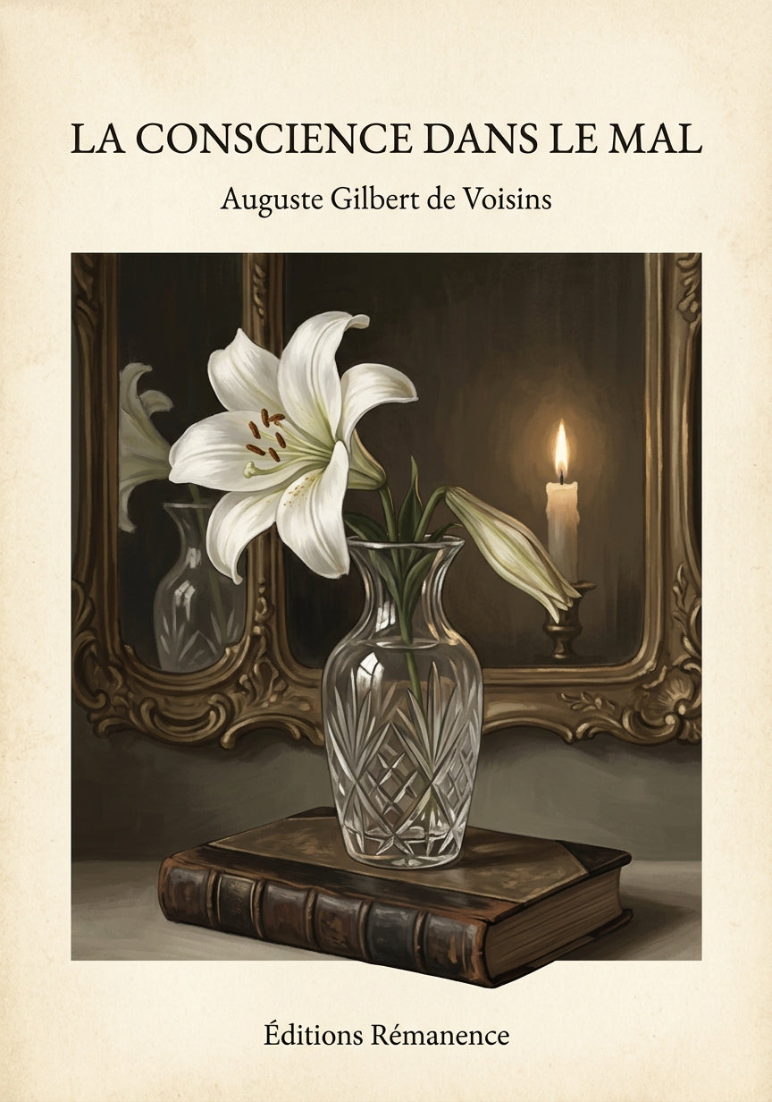 La conscience dans le mal - Auguste Gilbert de Voisins (Couverture)
