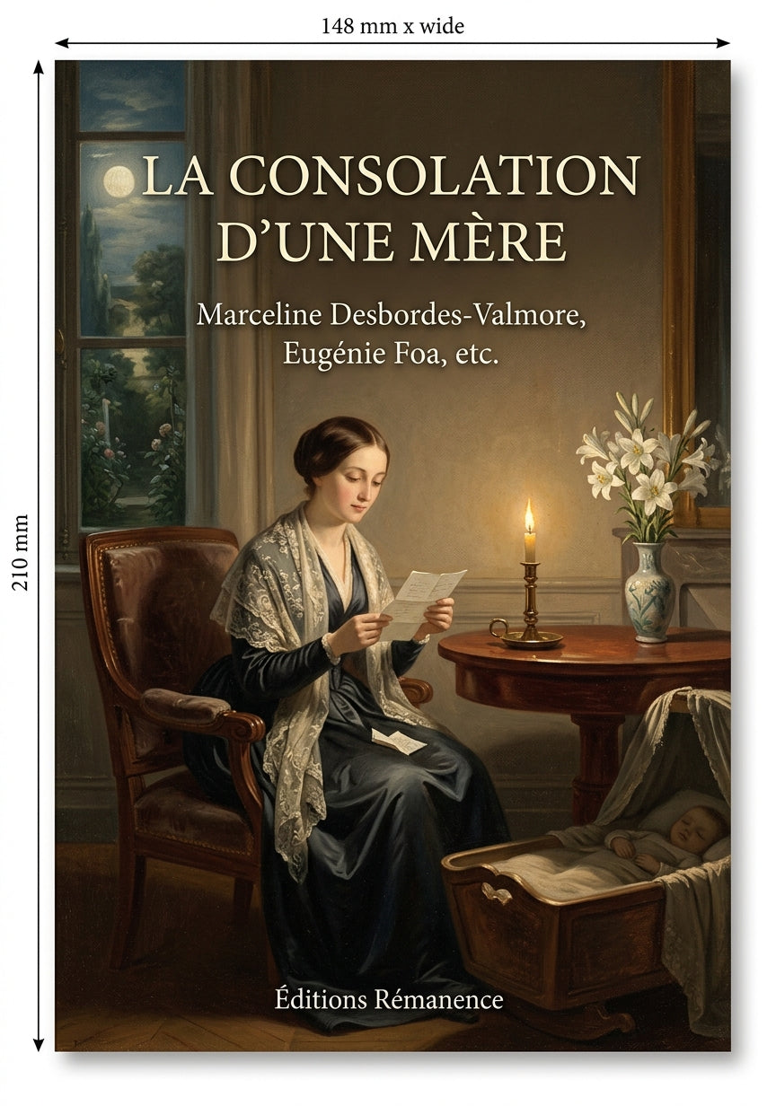 Livre La Consolation d’une mère par Marceline Desbordes-Valmore, Eugénie Foa, etc. - Couverture - Editions Remanence