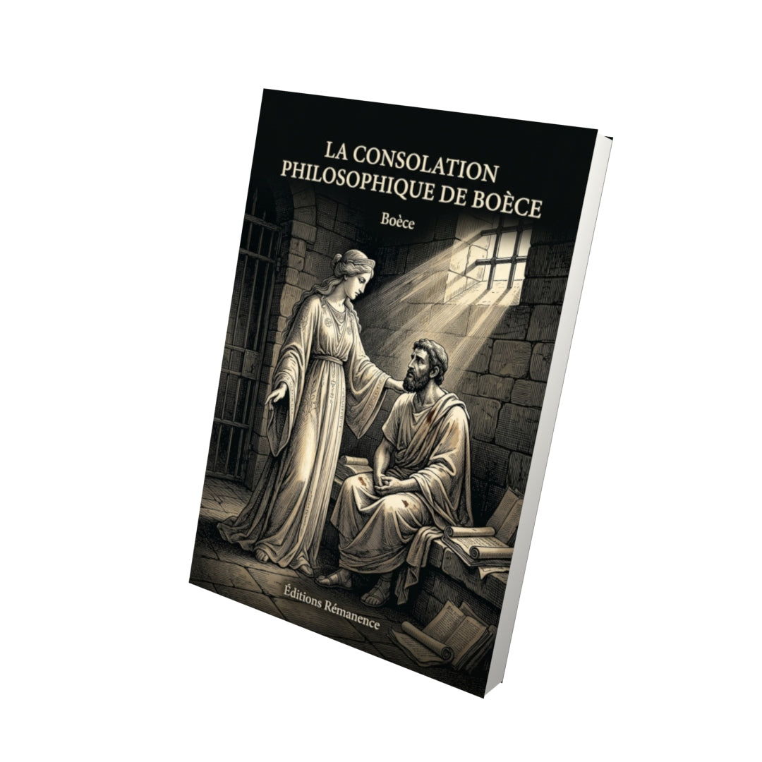 Livre La Consolation philosophique de Boèce par Boèce - Vue 3D - Editions Remanence