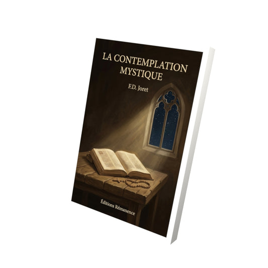 Livre La contemplation mystique - F.D. Joret - Vue 3D - Editions Remanence