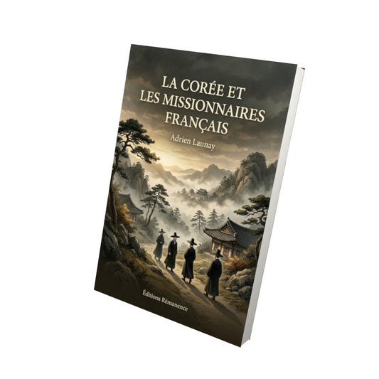 Livre La Corée et les Missionnaires français par Adrien Launay - Vue 3D - Editions Remanence