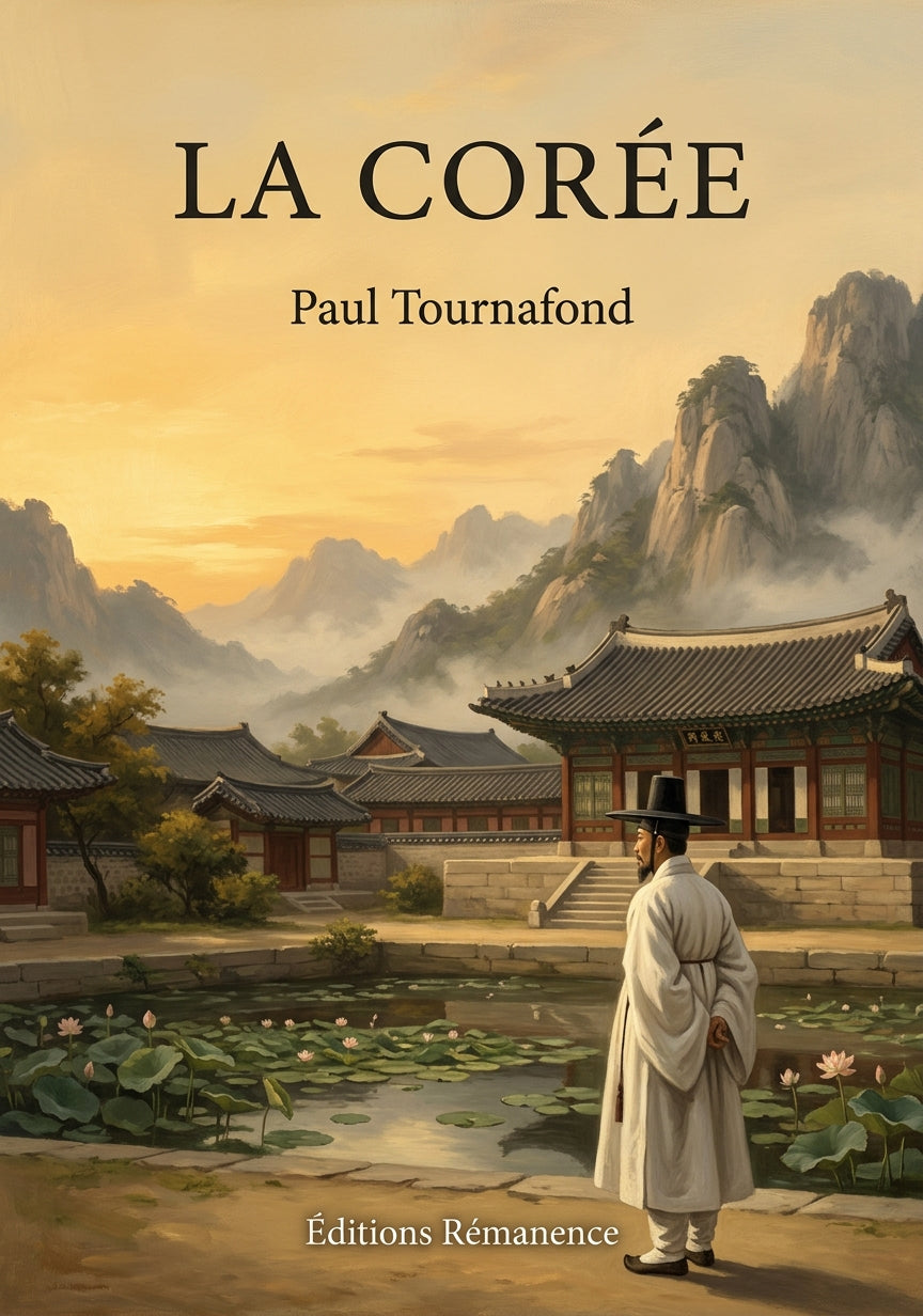 Livre La Corée par Paul Tournafond - Couverture - Editions Remanence
