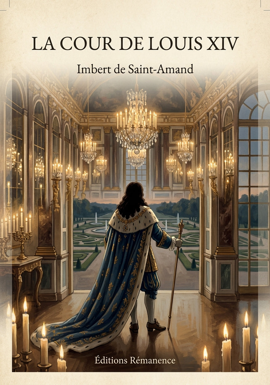 La Cour de Louis XIV - Imbert de Saint-Amand (Couverture)