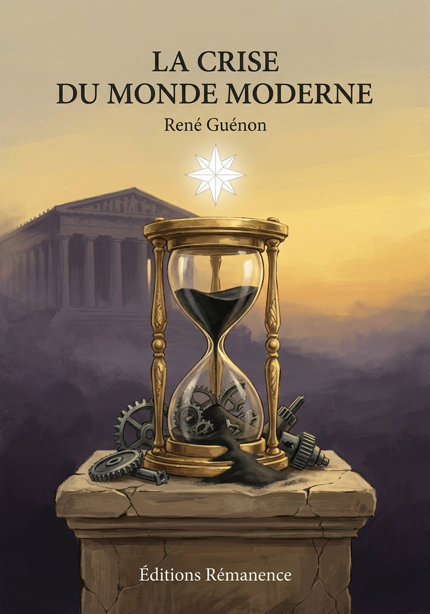 Livre La Crise du monde moderne par René Guénon - Couverture - Editions Remanence