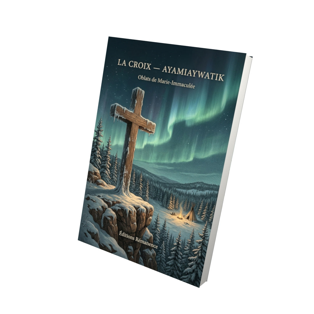 Livre La croix — Ayamiaywatik par Oblats de Marie-Immaculée - Vue 3D - Editions Remanence