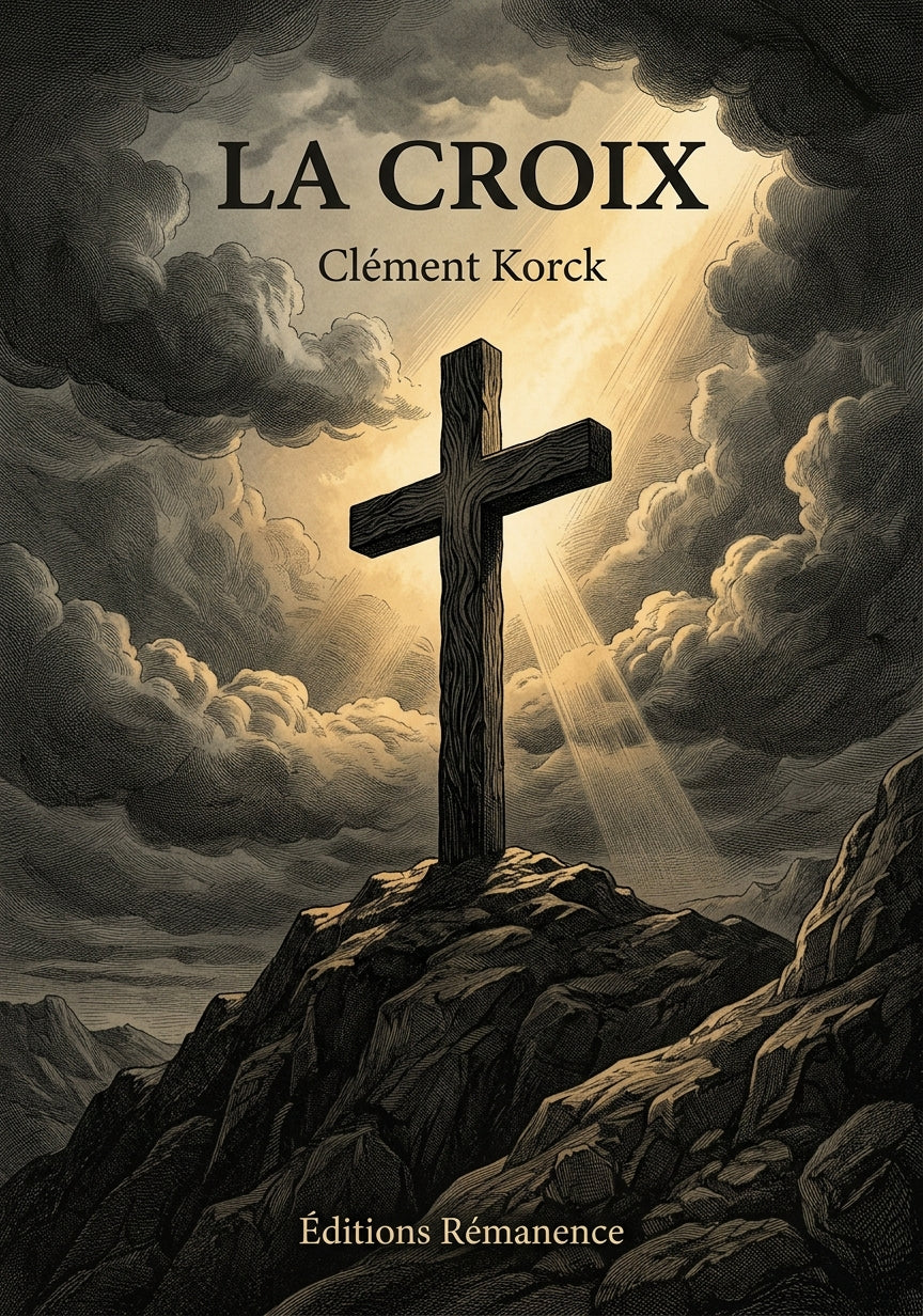 Livre La Croix par Clément Korck - Couverture - Editions Remanence